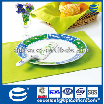 2pcs gala use ceramic cake set with porcelain spatula
